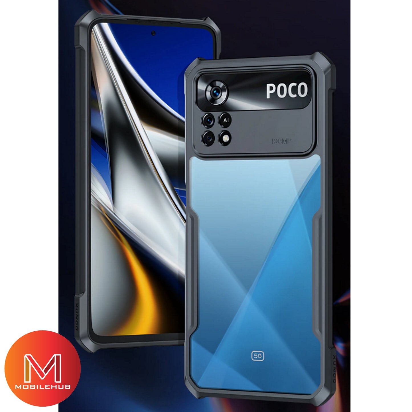 Xiaomi Poco X6 Pro (5G) / Poco X4 Pro (5G) XUNDD Beetle Armor Shockproof Case (Black)