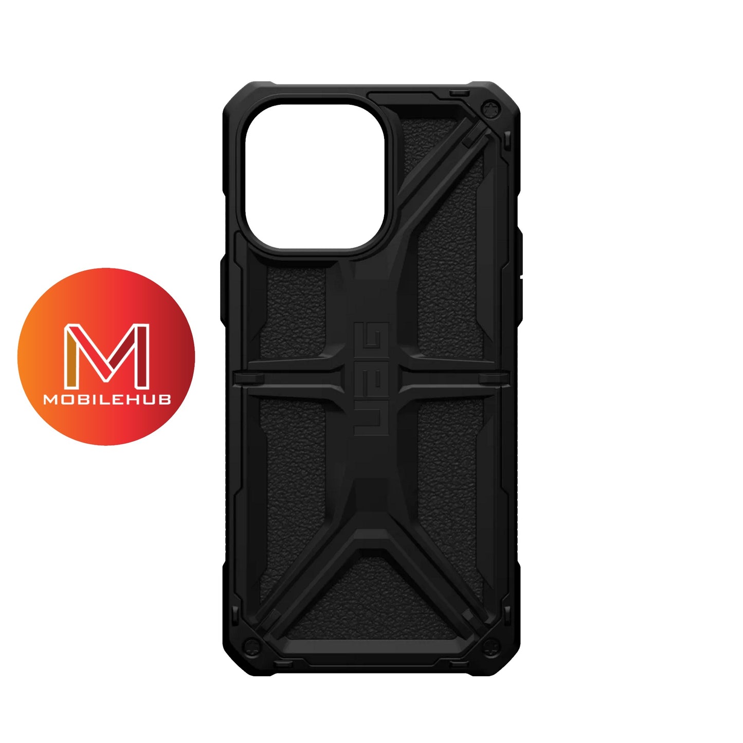 iPhone 15 / 15 Plus / 15 Pro / 15 Pro Max Monarch Shockproof Case (Black) (Kevlar)