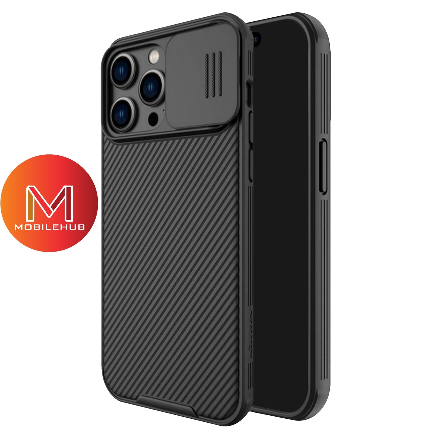 iPhone 15 / 15 Pro / 15 Plus / 15 Pro Max Nillkin Camshield Hard Case (Black)