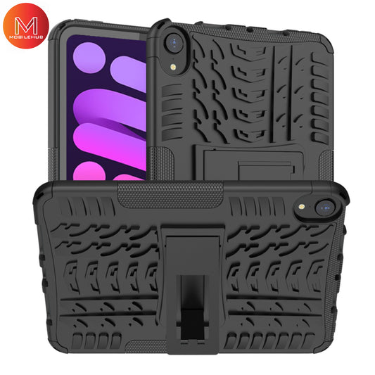 iPad Mini 6 (6th Gen.) Extreme Rubber Armor Case with Kickstand