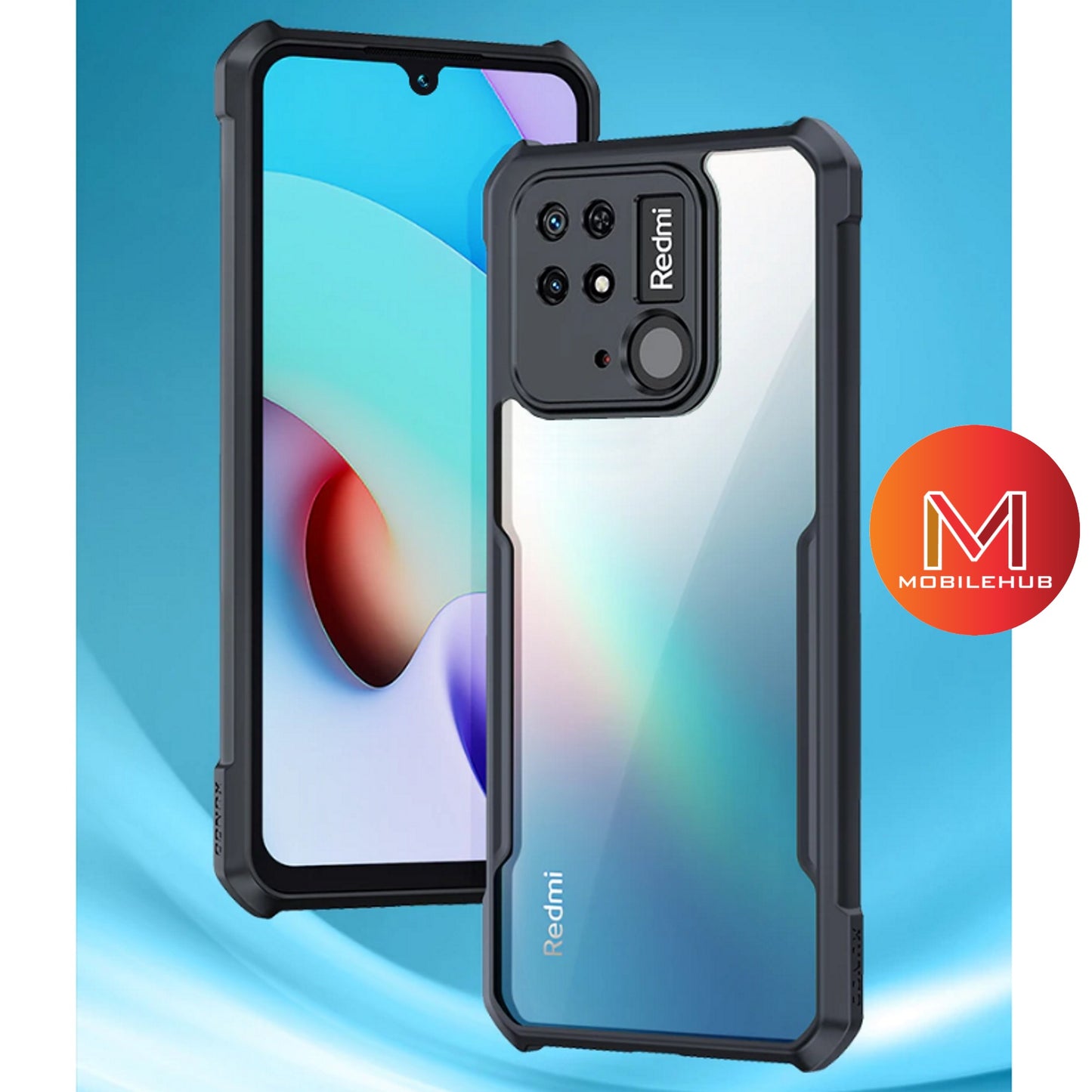 Xiaomi Redmi 9A /9C / 10 / 10A /10C XUNDD Beetle Armor Shockproof Case (Black)