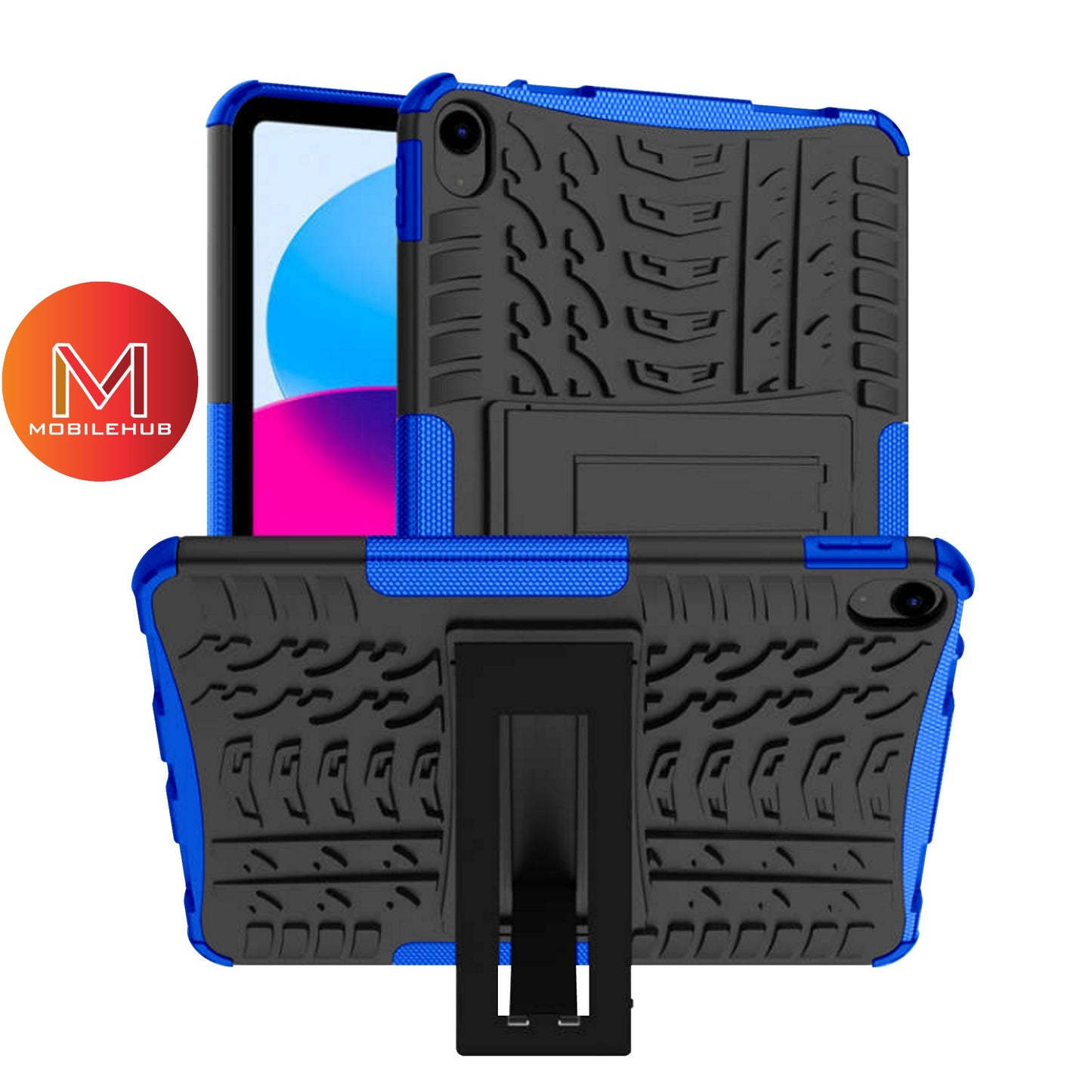 iPad 10th Gen. 10.9 2022 Extreme Rubber Armor Case with Kickstand iPad 10th Generation