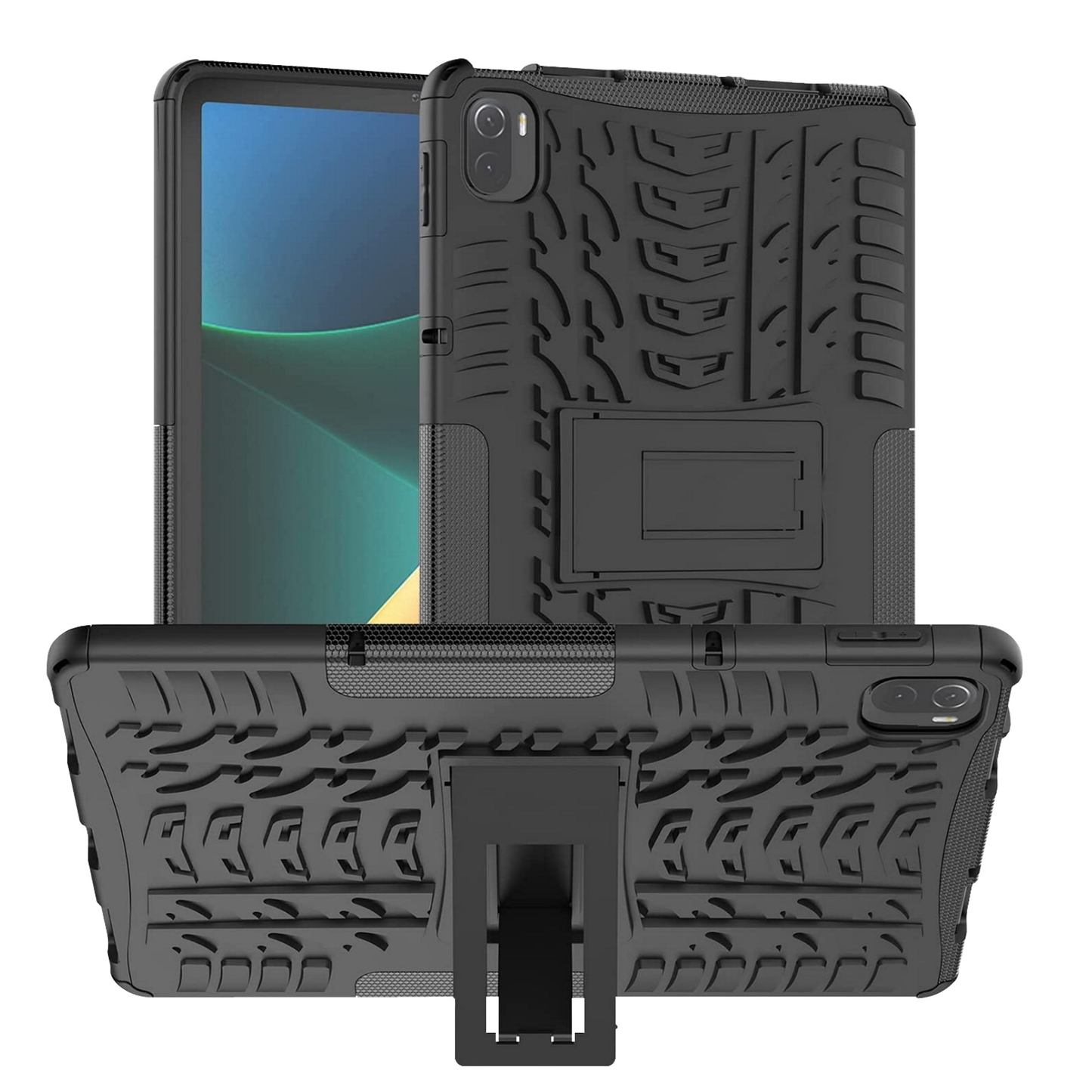 Xiaomi MiPad 5 / MiPad 5 Pro Extreme Rubber Armor Shockproof Case with Stand