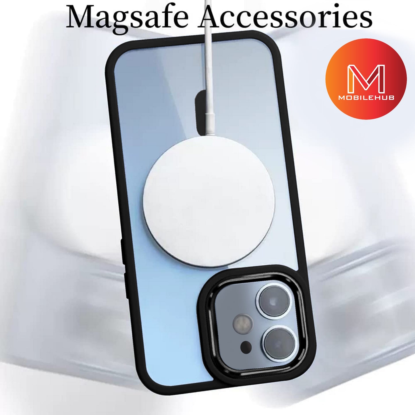 iPhone 15 / 15 Pro / 15 Pro Max / 15 Plus Silicone Clear MagSafe Case iPhone 15 Series