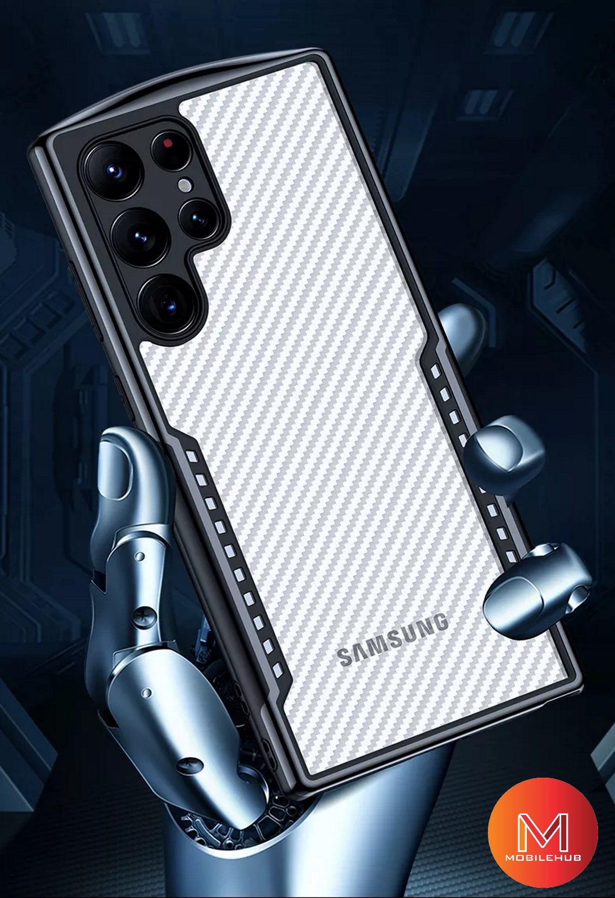 Sasmung S22 / S22 Plus / S22 Ultra XUNDD Gamer Carbon Fiber Shockproof Case