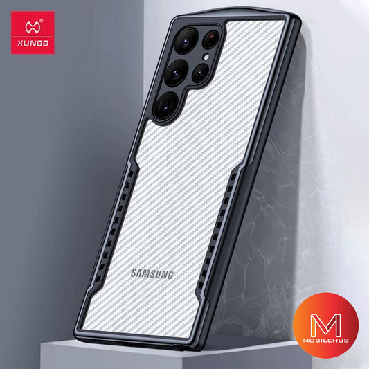 Sasmung S22 / S22 Plus / S22 Ultra XUNDD Gamer Carbon Fiber Shockproof Case