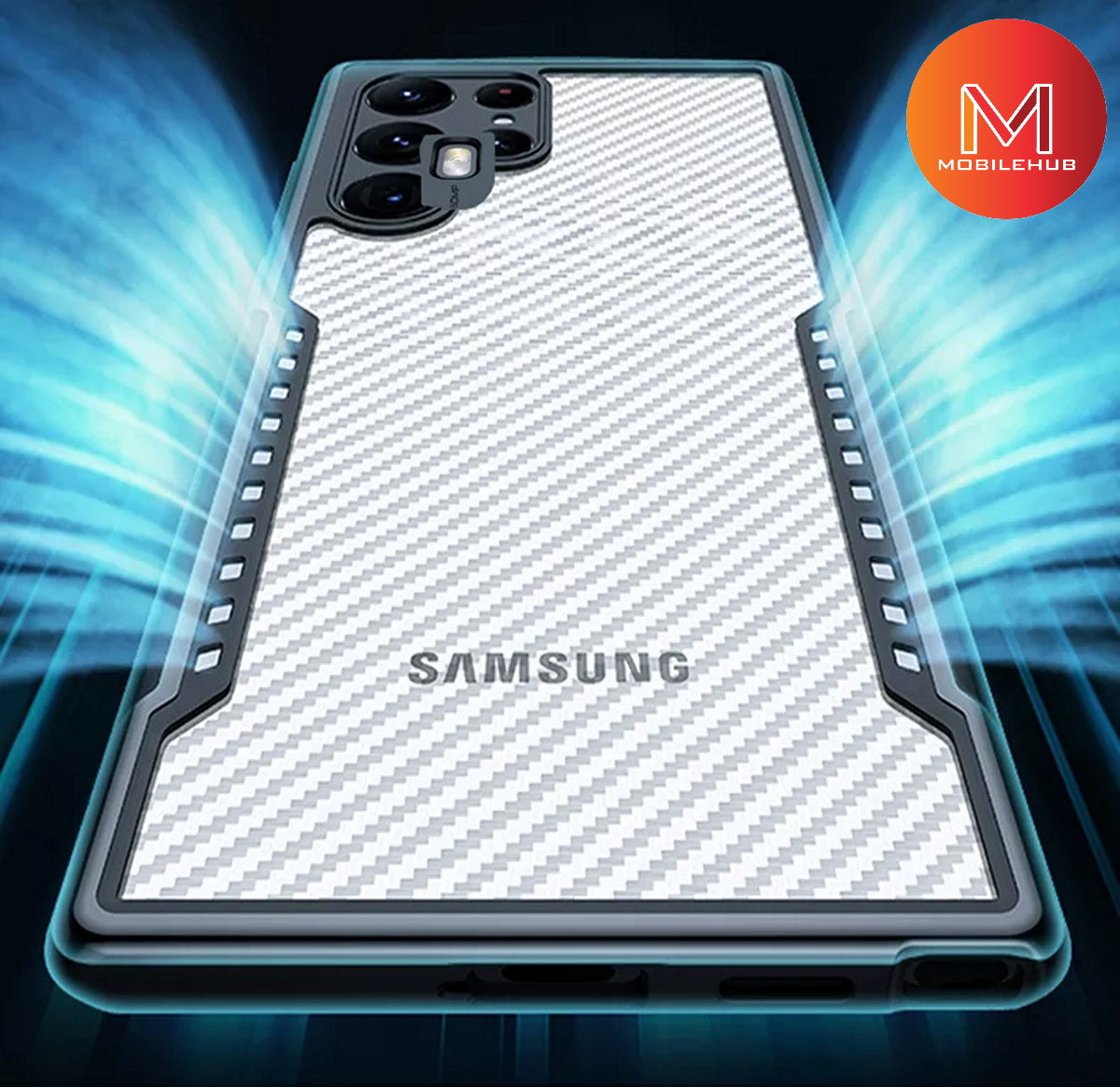 Sasmung S22 / S22 Plus / S22 Ultra XUNDD Gamer Carbon Fiber Shockproof Case