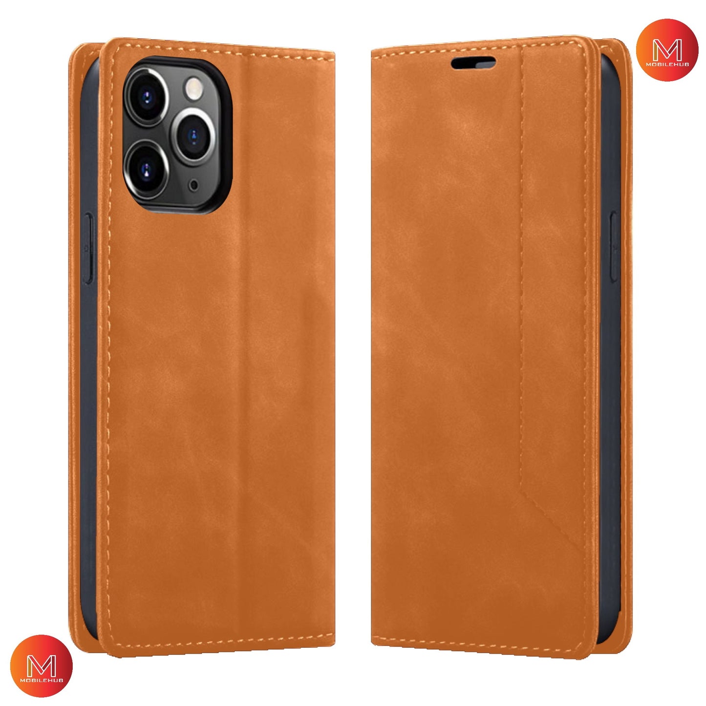 iPhone 15 / 15 Plus / 15 Pro / 15 Pro Max High Quality Premium Leather Flip Case