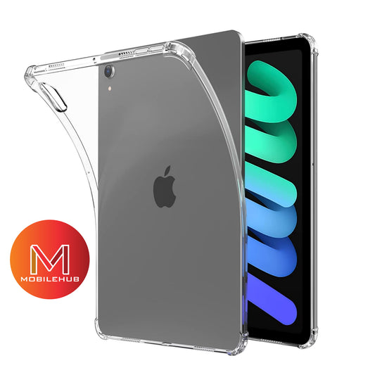 iPad Mini 6 German Import Shockproof Case (Clear & Smoke )