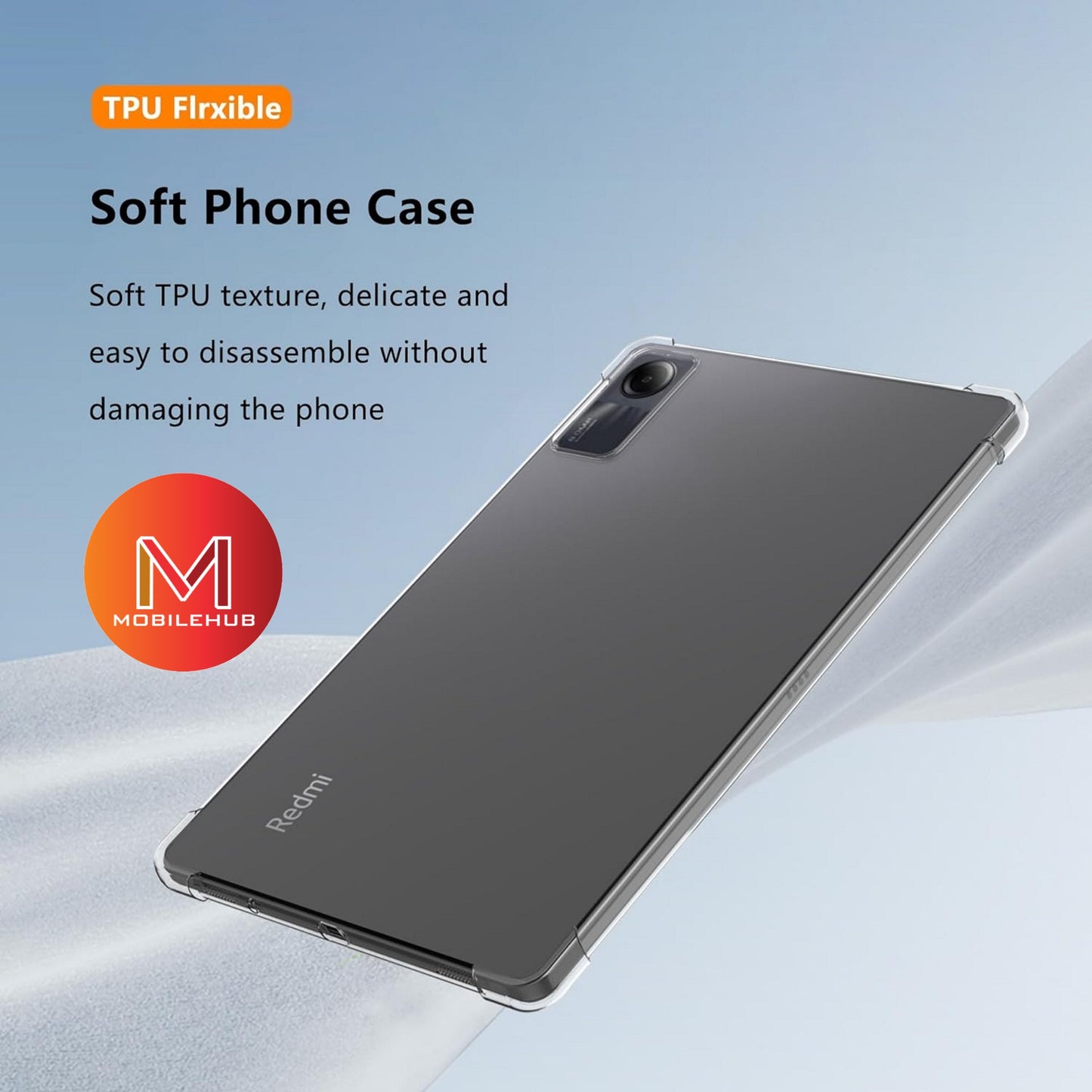 Xiaomi Redmi Pad Se German Import Drop Resistant Silicone Case