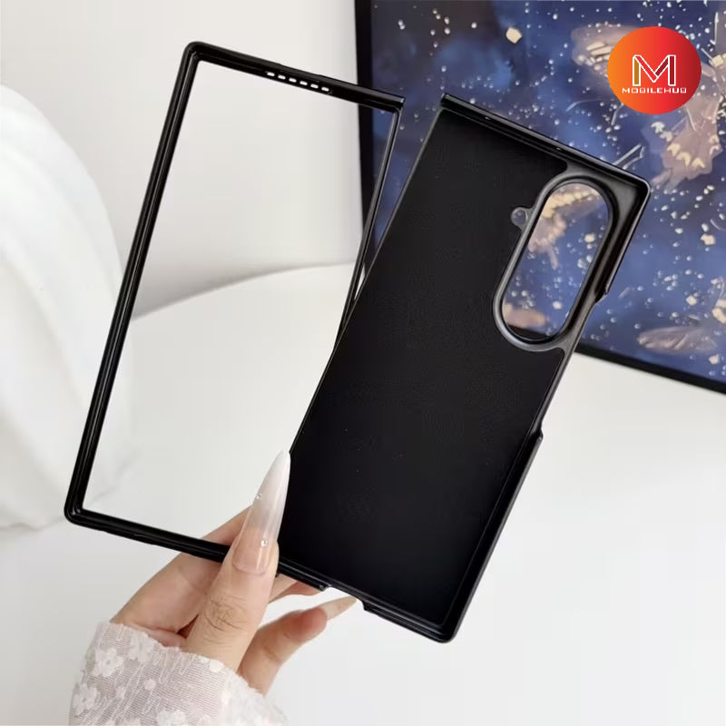 Samsung Z Fold 8 Ultra Carbon Fiber Magnetic Shockproof Case (Black) Zfold 8 Ultra