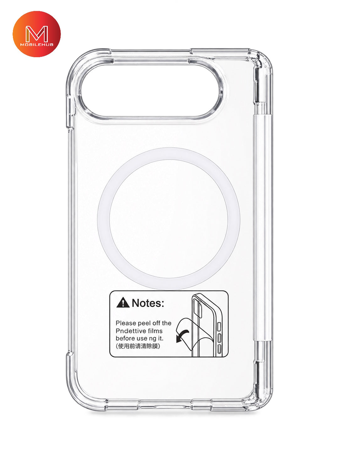 iPhone Duo XUNDD Ultra Thin Transparent Magnetic Case with Camera Protection (Clear) iPhone 18 Duo