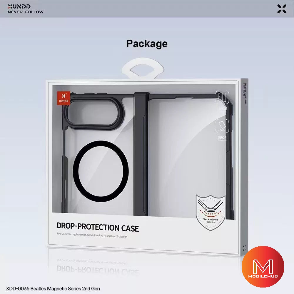 iPhone Duo XUNDD Beetle Armor Shockproof Magnetic Case (Black) iPhone 18 Duo