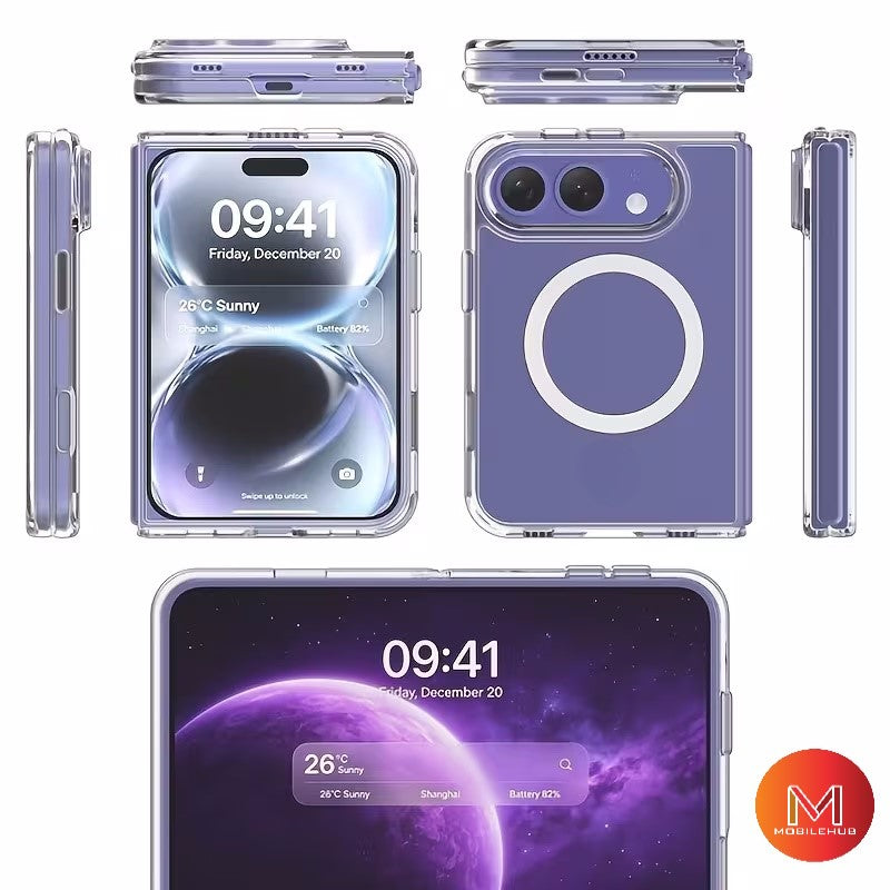 iPhone 18 Duo Silicone Magnetic Shockproof Case (Clear) iPhone Duo