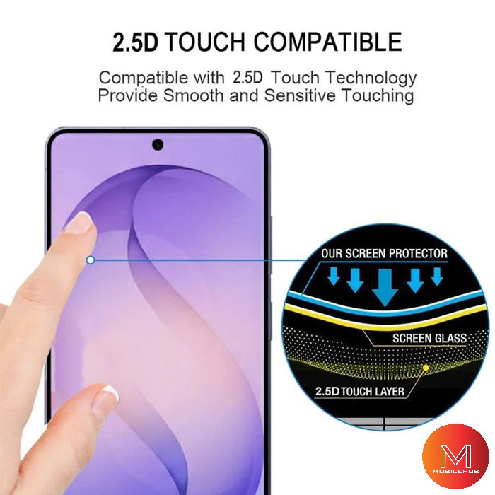Samsung S26 / S26 Plus / S26 Ultra 11D Full Tempered Glass Screen Protector with Fingerprint Unlocking