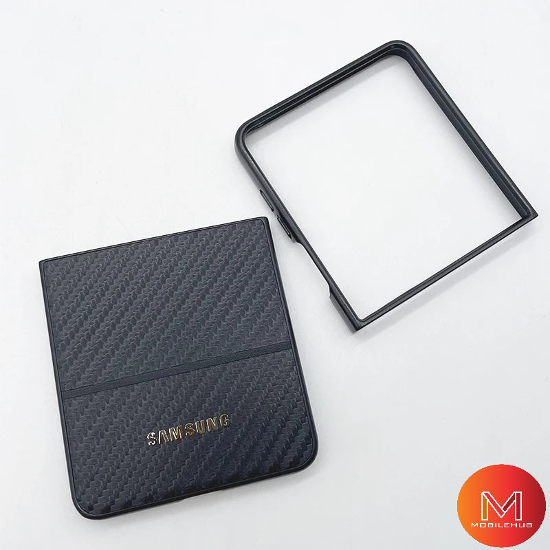 Samsung Z flip 7 / ZFlip 7 FE / ZFlip 6 Carbon Fiber Slim Protective Case
