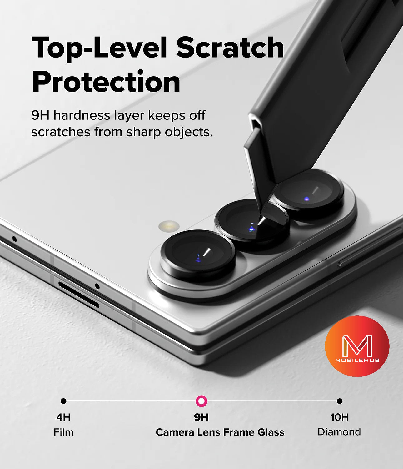 Samsung Z Fold 8 / Z Fold 8 Ultra / Z Flip 8 Alloy Camera Lens (Black)