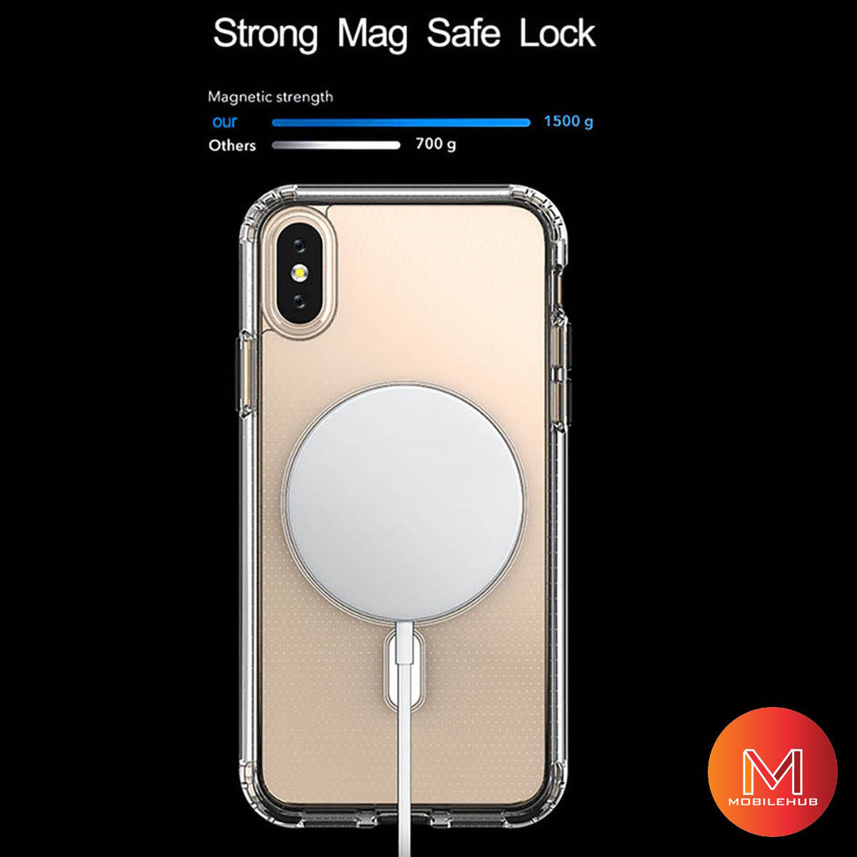 iPhone X /Xs / Xs Max / XR Clear Magsafe Shockproof Premium Case