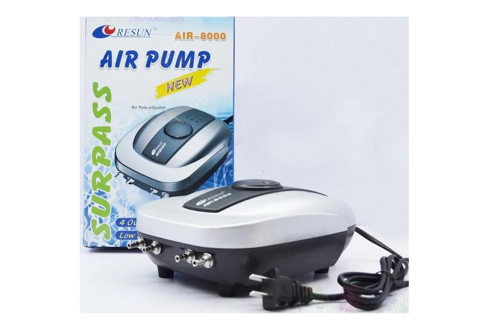 Resun Air Pump for Aquarium, Pond, Fountain, Waterfall Display