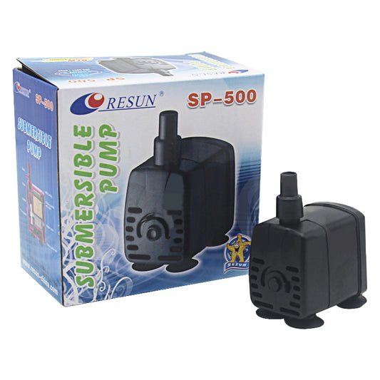 Resun Table Fountain Submersible Water Pump SP- 500 5 Watts Also for Aquarium And Small Ponds, etc