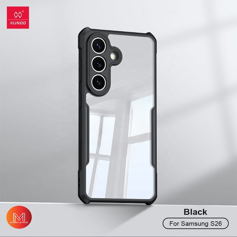 Samsung S26 / S26 Plus/ S26 Ultra XUNDD Beetle Shockproof Case (Black) Samsung S26 Series