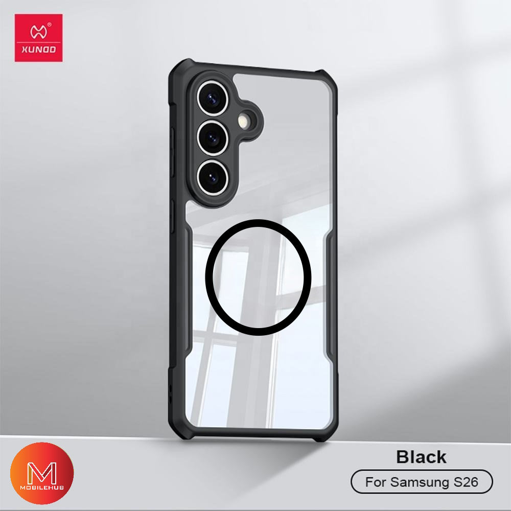 Samsung S26 / S26 Plus/ S26 Ultra XUNDD Beetle Shockproof Case (Black) Samsung S26 Series