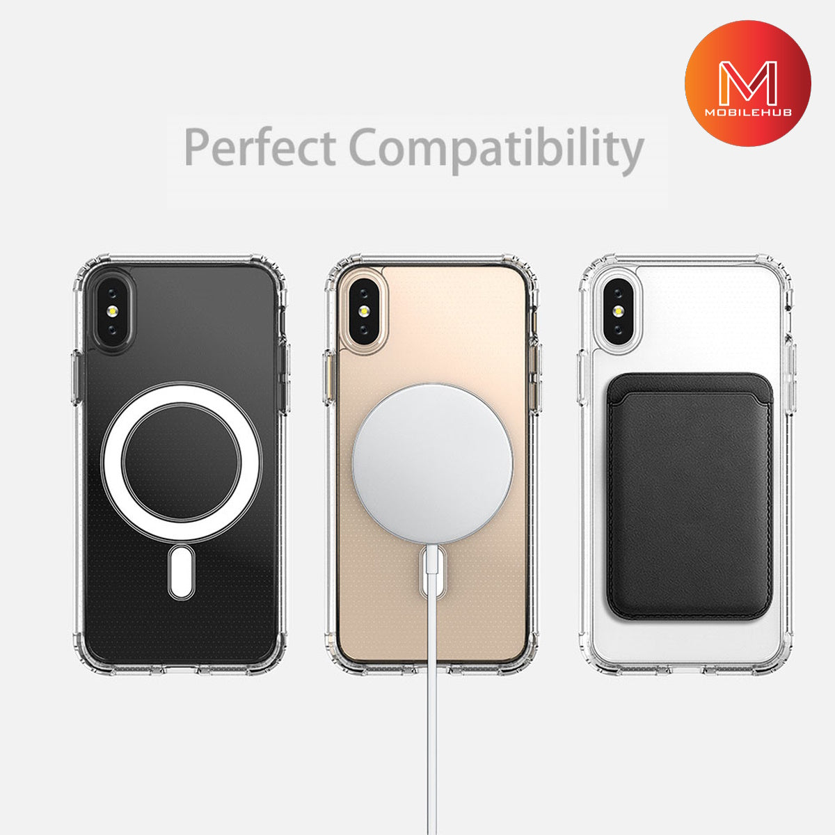 iPhone X /Xs / Xs Max / XR Clear Magsafe Shockproof Premium Case