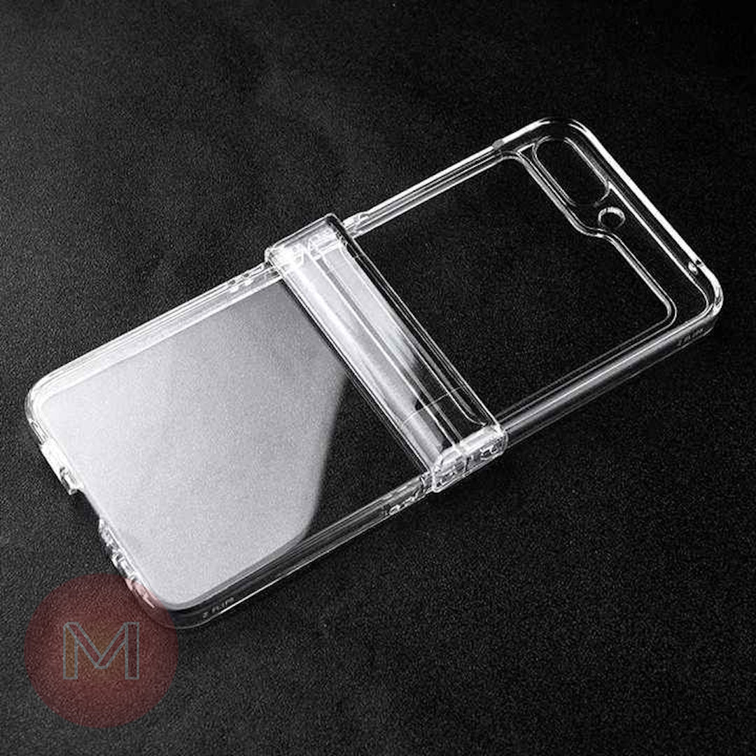 Samsung Z Flip 6 German Import With Hinge Protector Fingerprint Resistant (Clear)