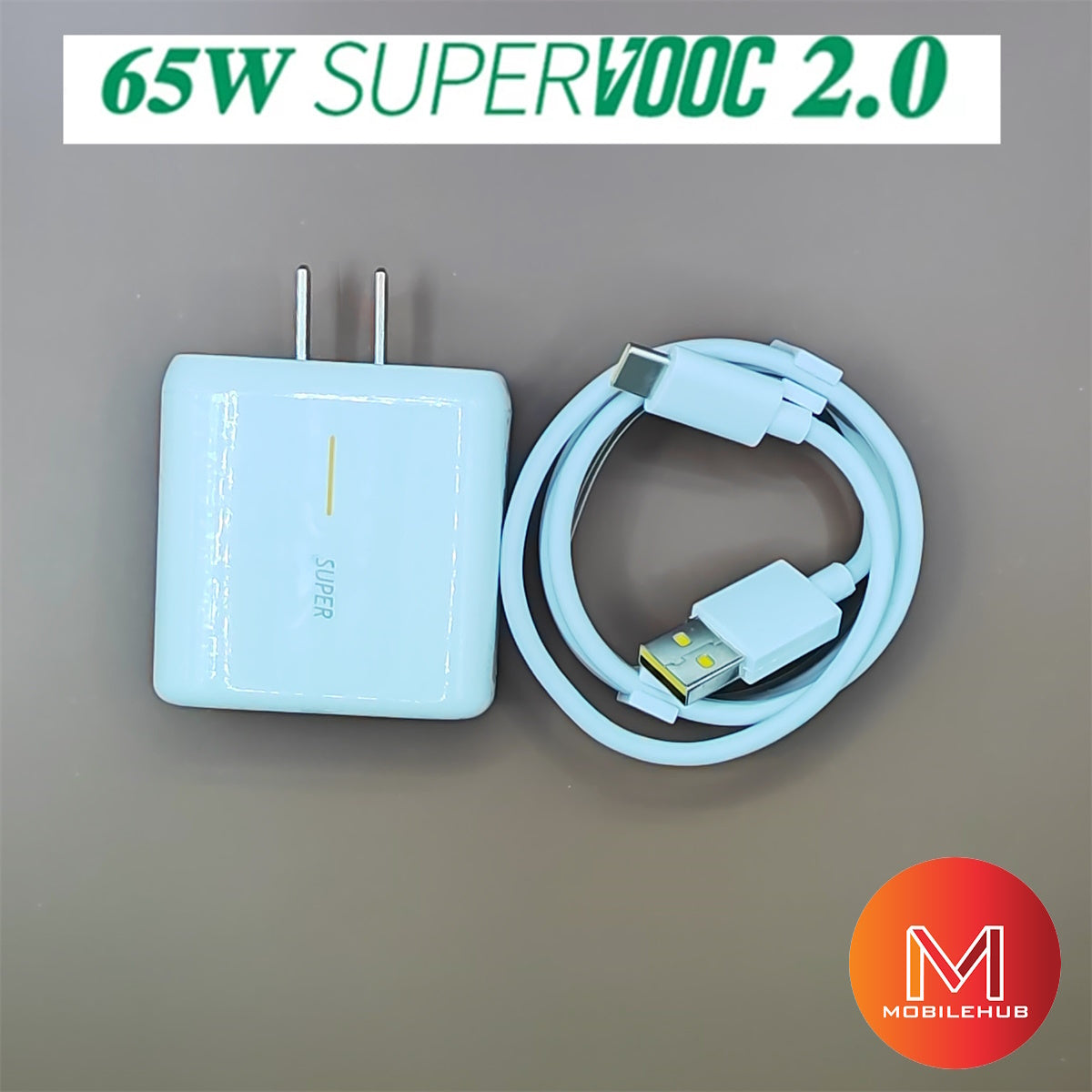 Oppo 65w Super VOOC Fast Charger with Type- C Cable