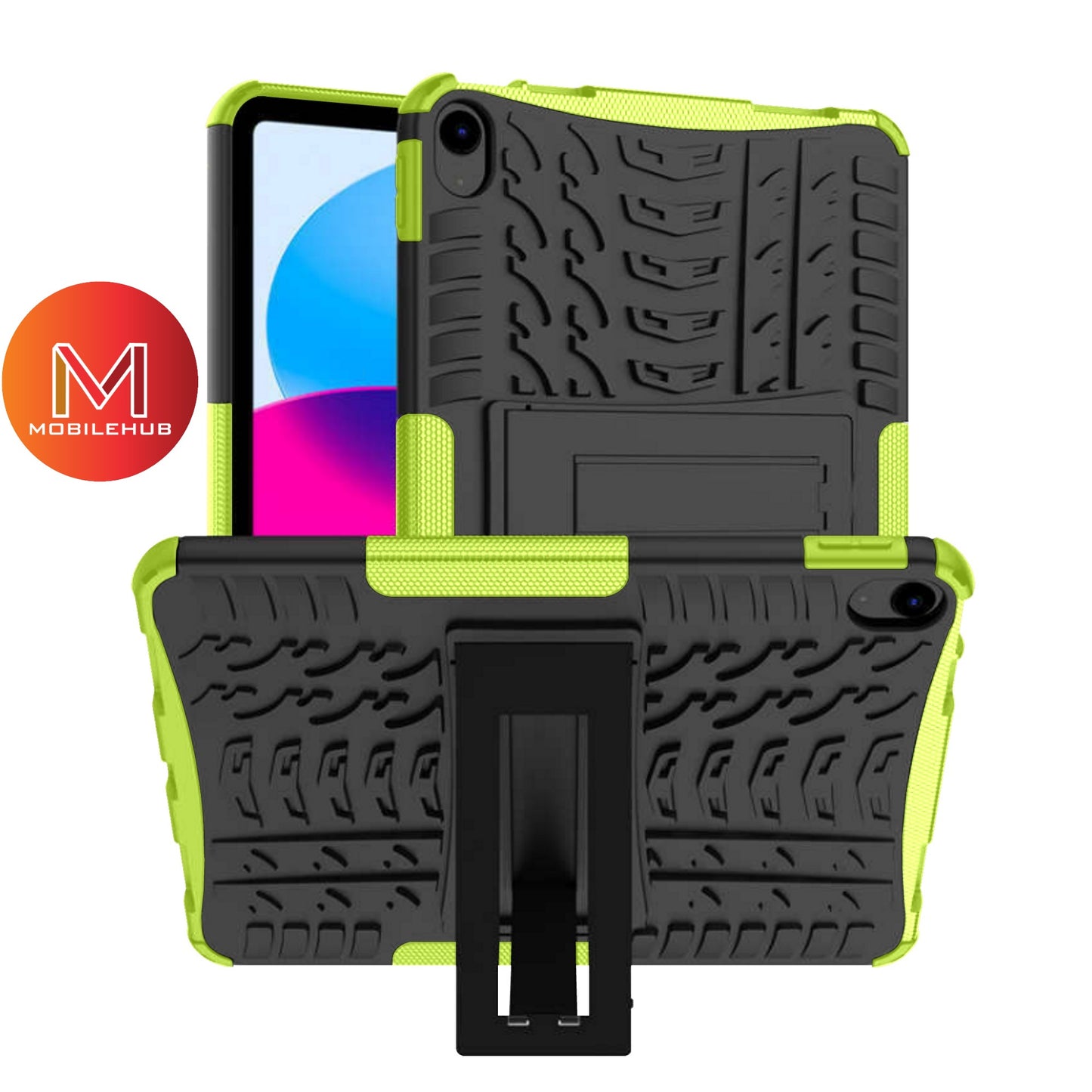 iPad 10th Gen. 10.9 2022 Extreme Rubber Armor Case with Kickstand iPad 10th Generation