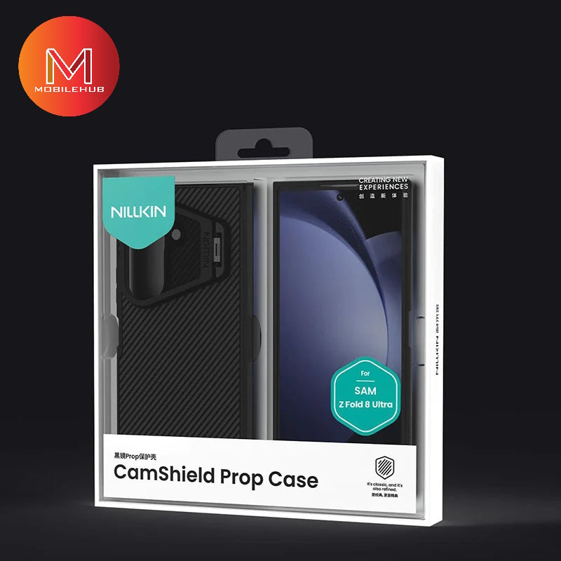 Samsung Z Fold 8 Ultra Nillkin Camshield Magnetic Prop Case With S-Pen (Black) Zfold 8 Ultra
