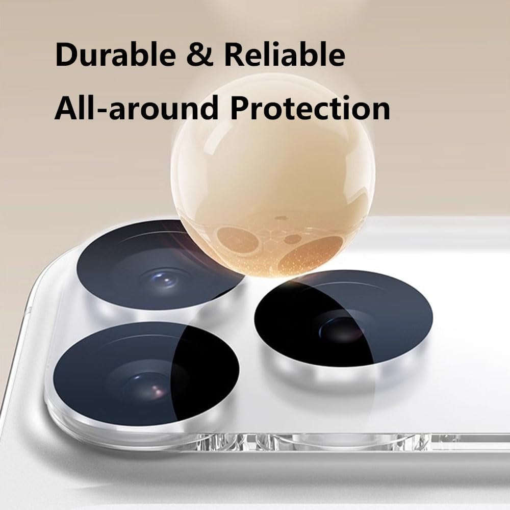 iPhone 17/  17 Pro  / 17 Pro Max / 17 Air Clear Camera Lens Screen Protector (Clear)