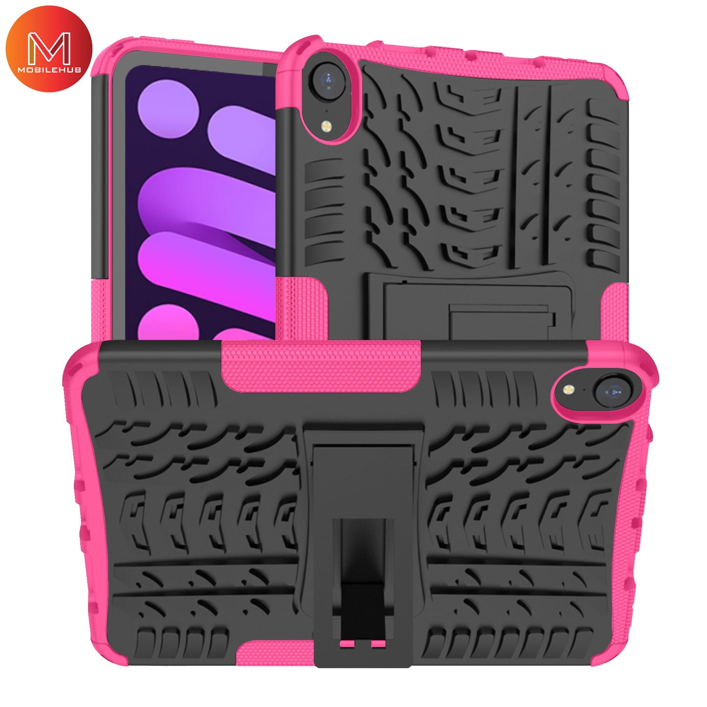 iPad Mini 6 (6th Gen.) Extreme Rubber Armor Case with Kickstand