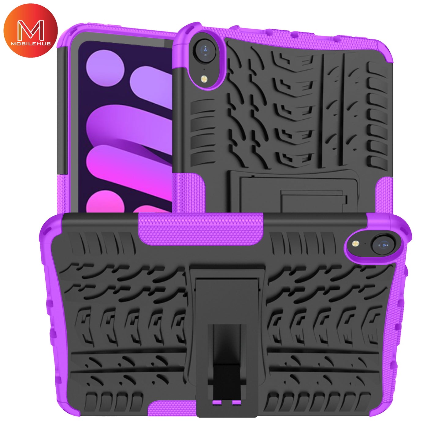 iPad Mini 6 (6th Gen.) Extreme Rubber Armor Case with Kickstand