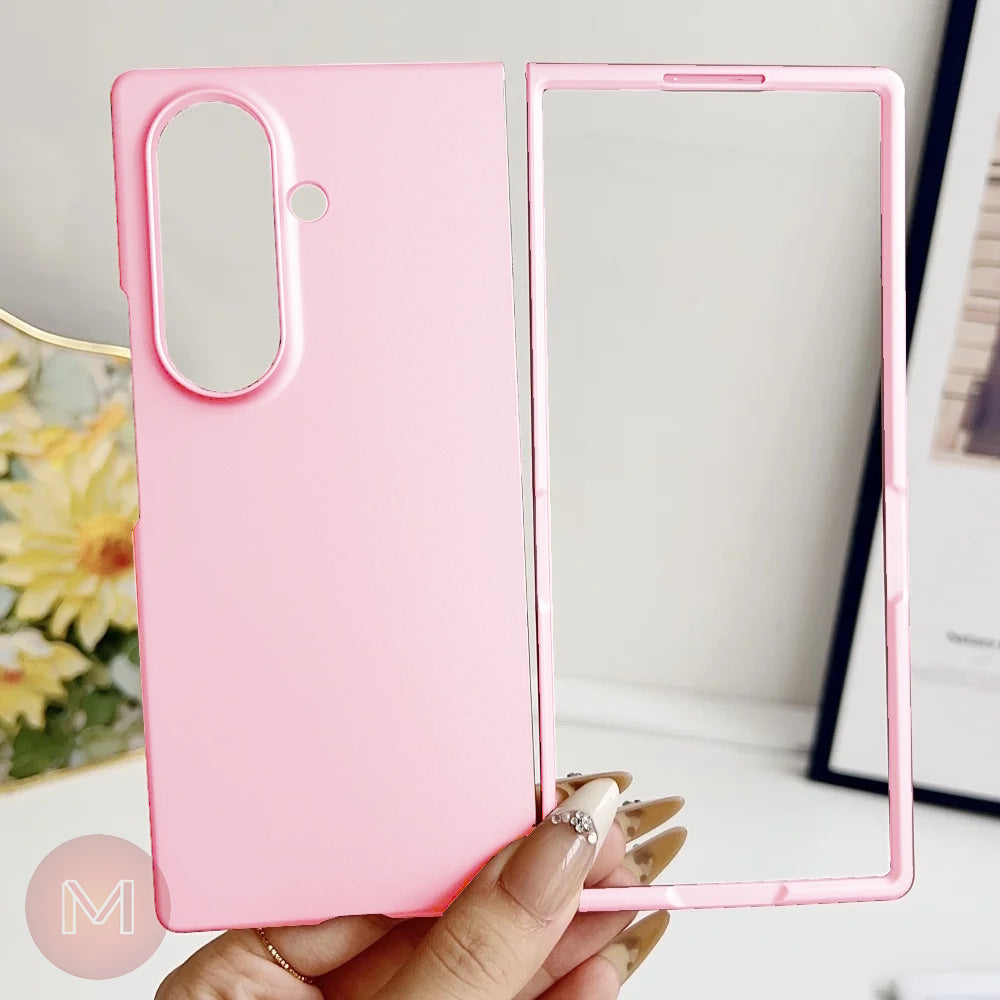 Samsung Z Fold 7 Hard Liquid Silicone Case