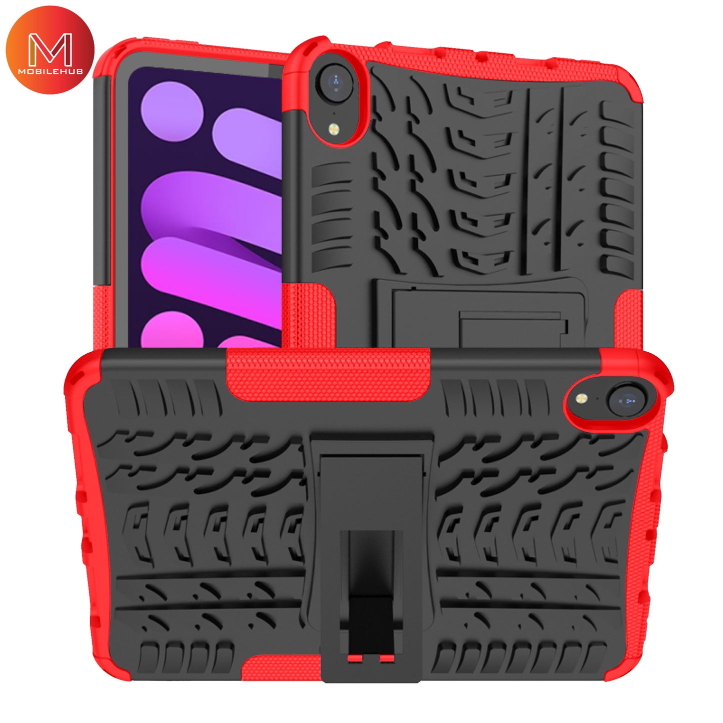 iPad Mini 6 (6th Gen.) Extreme Rubber Armor Case with Kickstand