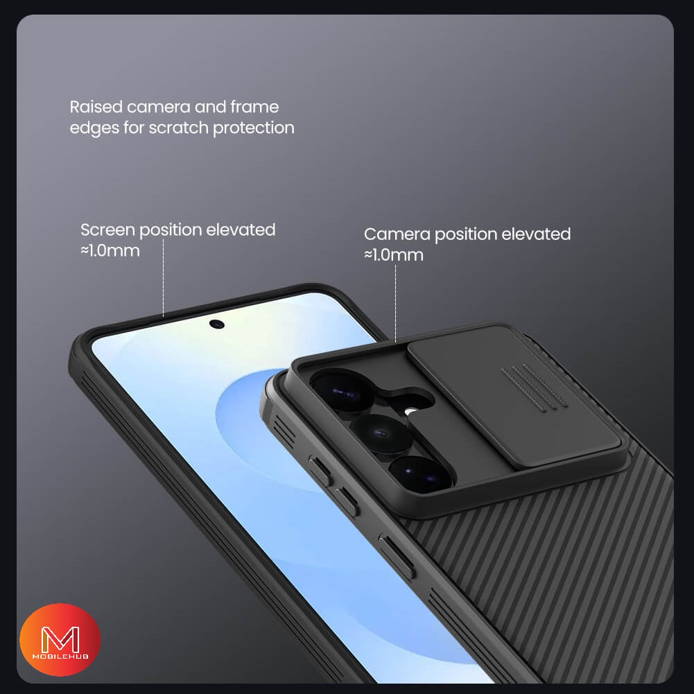 Samsung S26 / S26 Plus / S26 Ultra Case Nillkin Camshield Hard Case (Black)