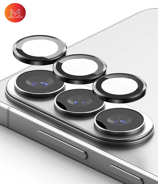 Samsung S26 / S26 Plus / S26 Ultra Alloy Individual Camera Lens Protector (Black)
