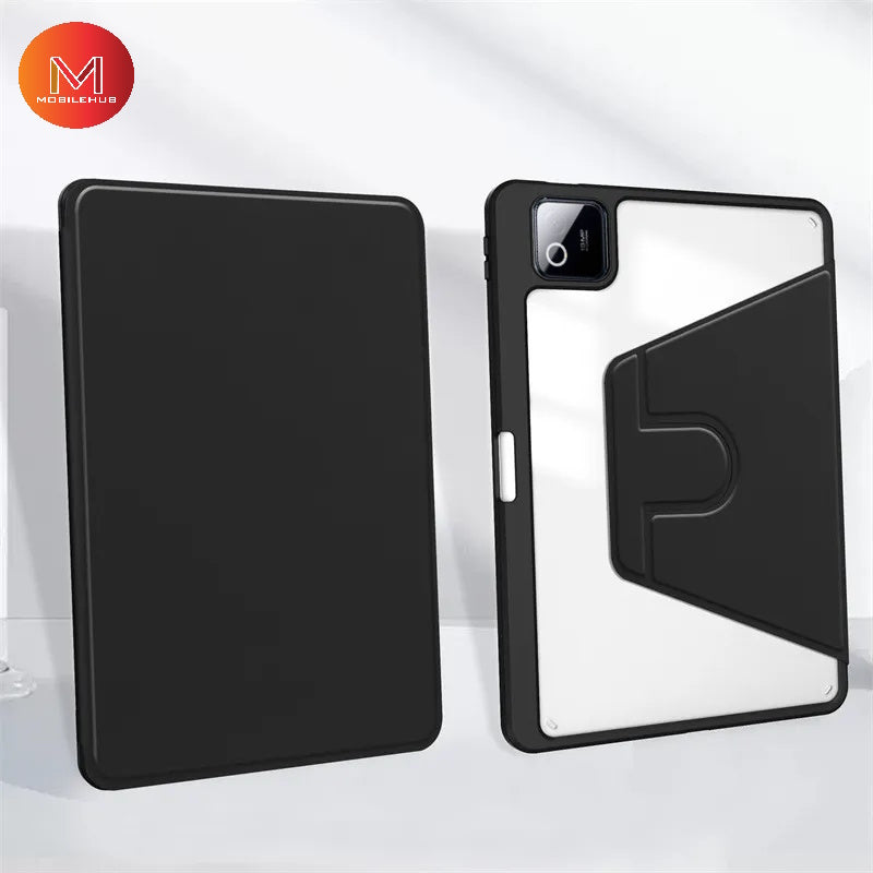 Xiaomi Pad 8 / 8 Pro EVO 360 Rotate Leather Cover Shockproof Case (Black)
