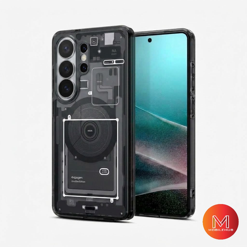 Samsung S26 Ultra Spigen Ultra Hybrid Magnetic Neo One Case (Smoke Grey)