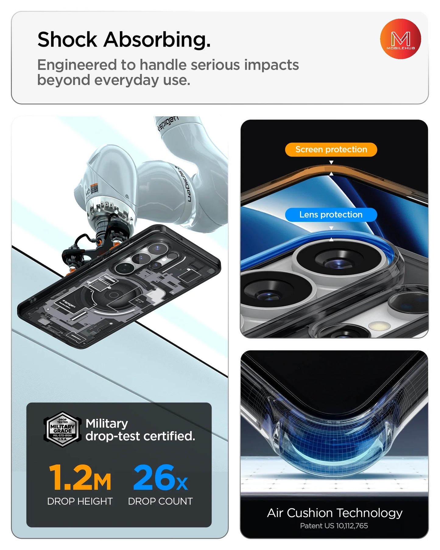 Samsung S26 Ultra Spigen Ultra Hybrid Magnetic Neo One Case (Smoke Grey)