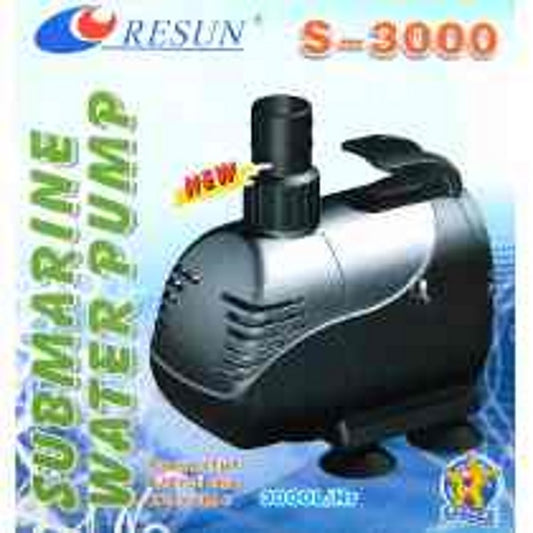 Resun S3000 Submarine Water Pump for Aquarium, Pond, Fountain, Waterfall Display
