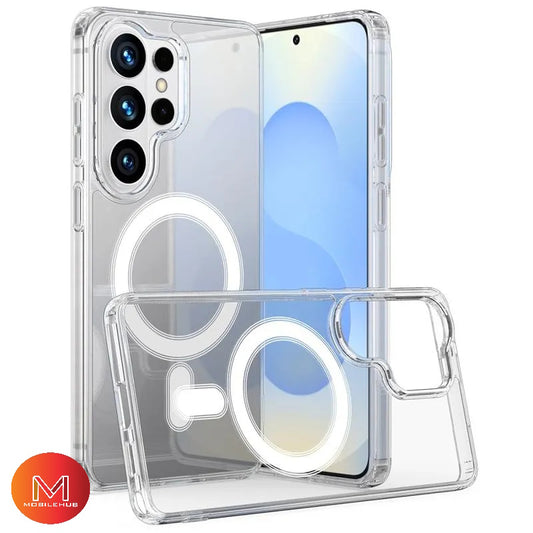 Samsung S26 / S26 Plus / S26 Ultra Clear Magnetic Shockproof Case Samsung S26 Series