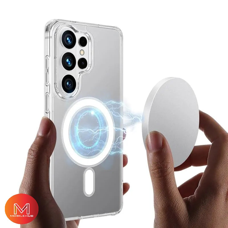 Samsung S26 / S26 Plus / S26 Ultra Clear Magnetic Shockproof Case Samsung S26 Series