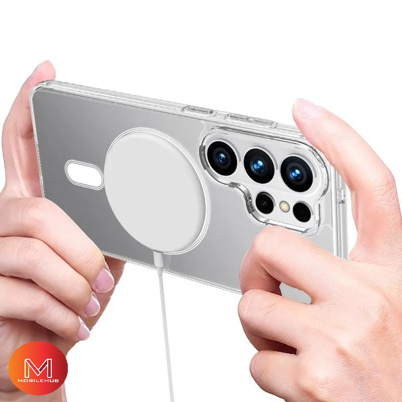 Samsung S26 / S26 Plus / S26 Ultra Clear Magnetic Shockproof Case Samsung S26 Series