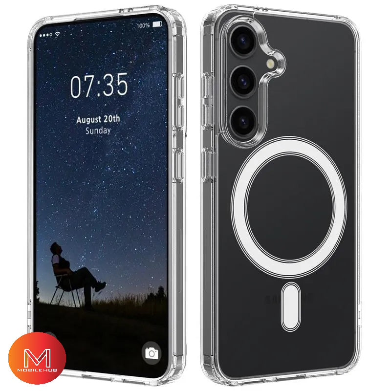 Samsung S26 / S26 Plus / S26 Ultra Clear Magnetic Shockproof Case Samsung S26 Series