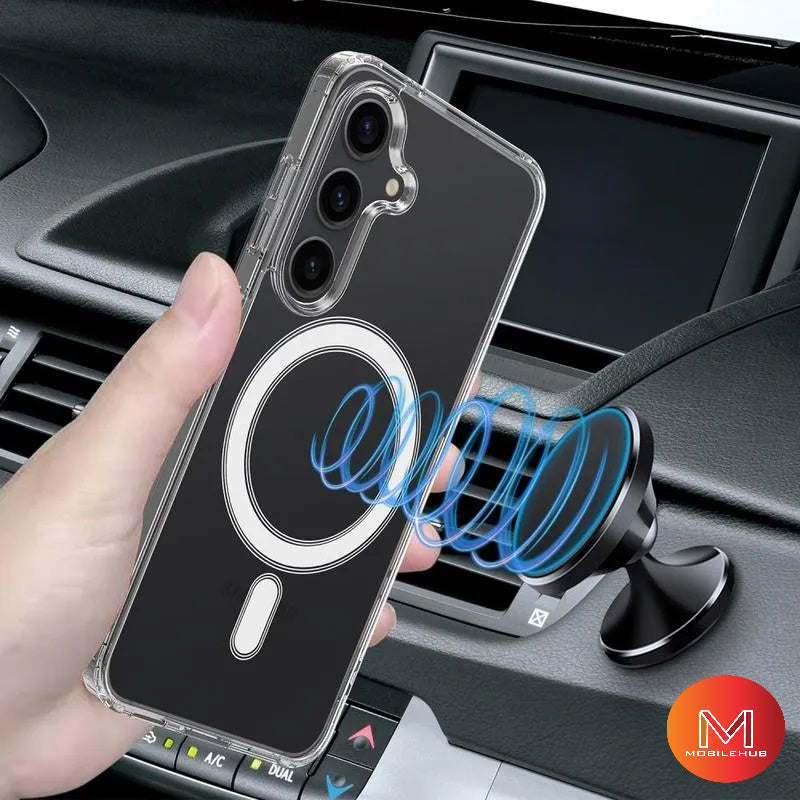 Samsung S26 / S26 Plus / S26 Ultra Clear Magnetic Shockproof Case Samsung S26 Series