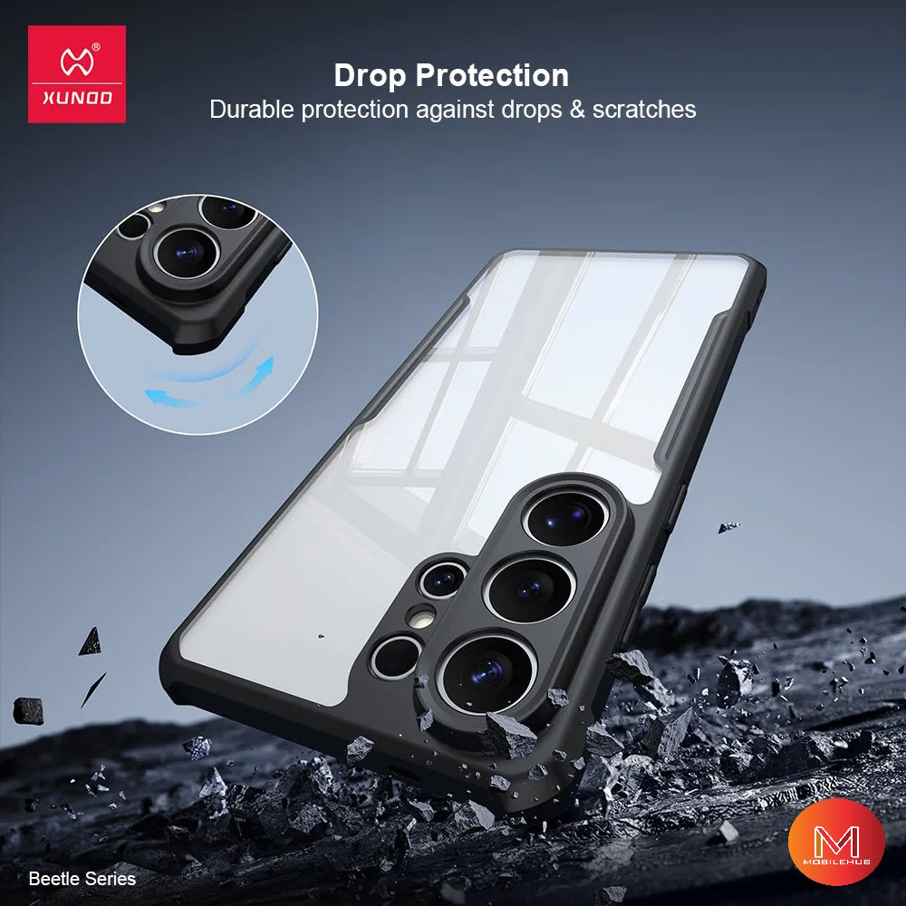 Samsung S26 / S26 Plus/ S26 Ultra XUNDD Beetle Shockproof Case (Black) Samsung S26 Series
