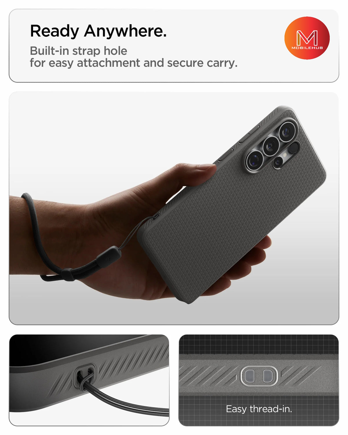 Samsung S26 Ultra Spigen Rugged Armor Magnetic Shockproof Case