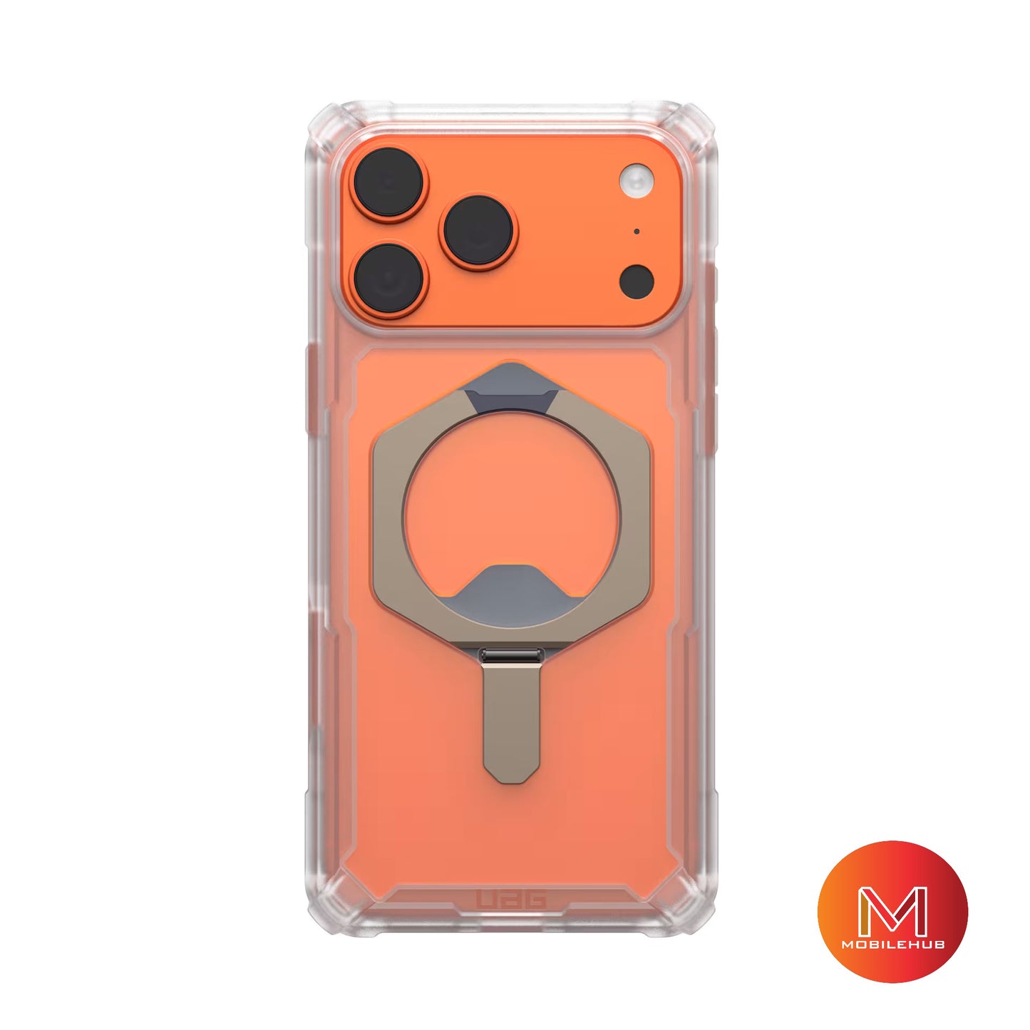 iPhone 17 / 17 Pro / 17 Pro max / 17 Air UAG Plasma XTE Magnetic Shockproof Case with Kickstand (Clear / Smoke)